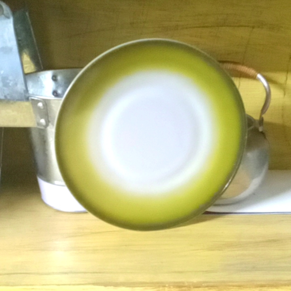Vintage Anchor Hocking Milk Glass Oven Proof 7" Salad Plate